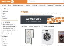 Expert kortingscode voor 40 euro korting op wasmachines en drogers