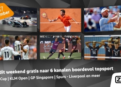 Gratis Ziggo Sport Totaal in september